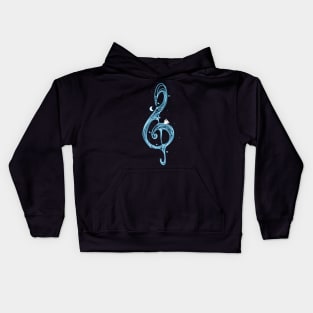 Music waves Kids Hoodie